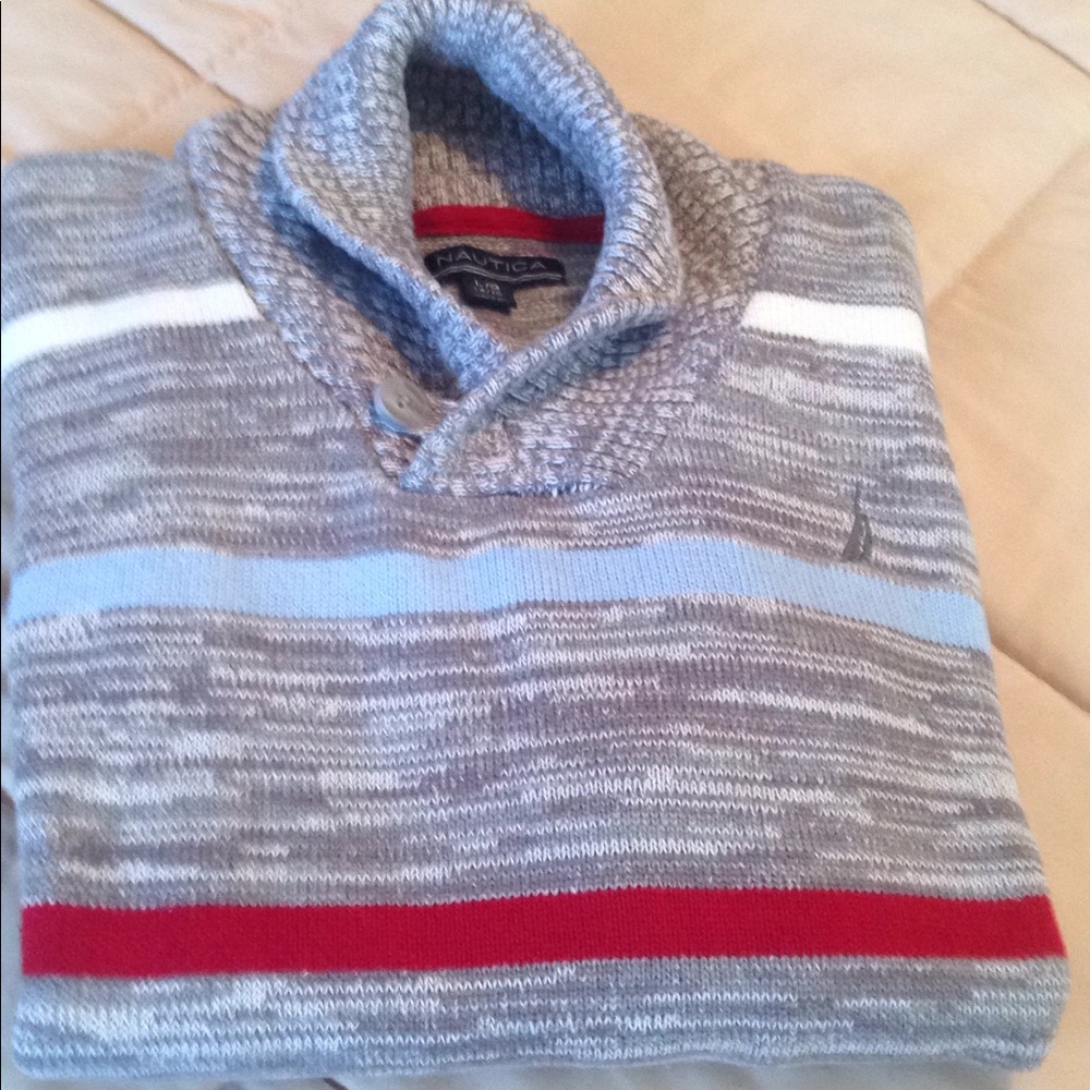 NWOT Big Boys  Cotton Knit Pullover Size 14/16.